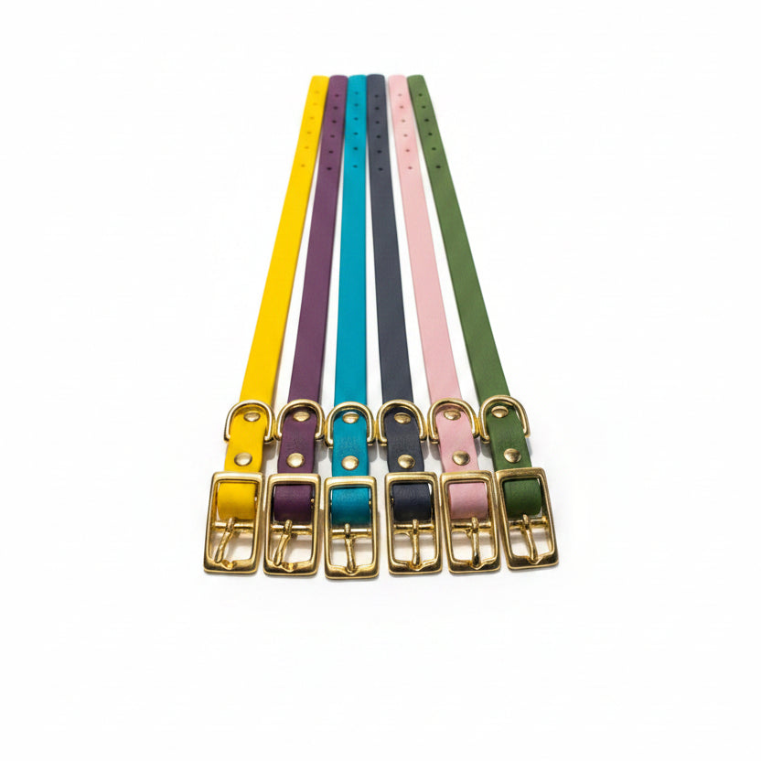 Accessoire artisanal pour chien petit en pvc Qimmi Gold