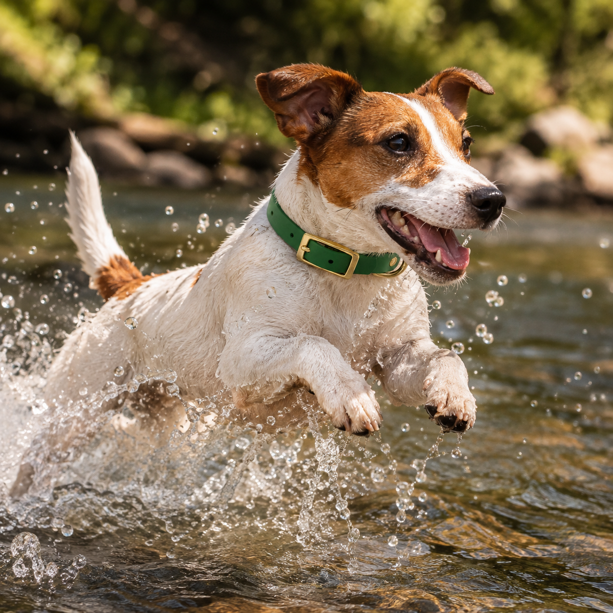 Accessoires pour chiens qimmi gold, colliers en pvc, longes en pvc, laisses en pvc