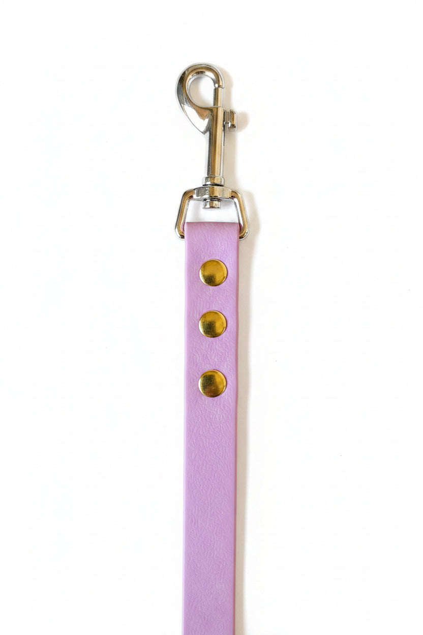 Laisse pour chien en pvc
Laisses colorés
Fabrication artisanale
Made in France
Laisse chien lavable
Laisse chien anti-odeur
Qimmi Gold