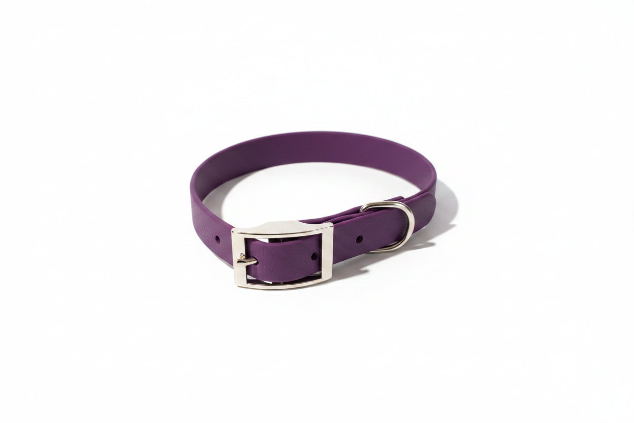 Handmade 20mm PVC Dog Collar – Qimmi Gold
