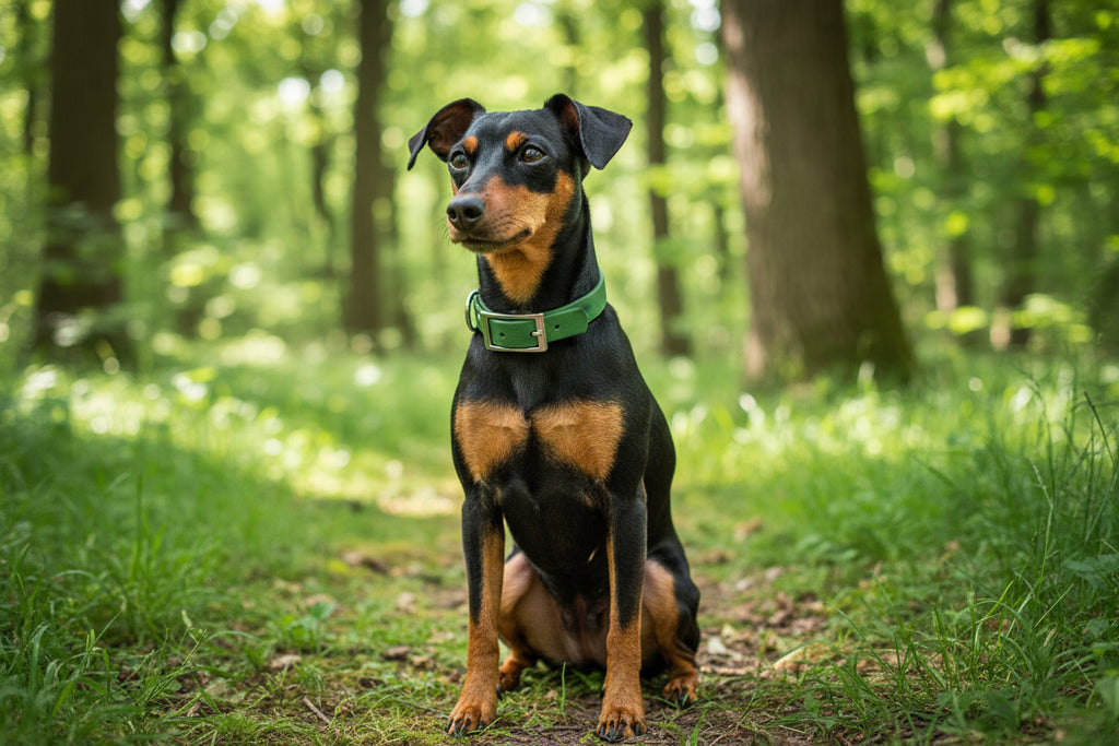 Collier pour petits chiens en pvc qimmi gold