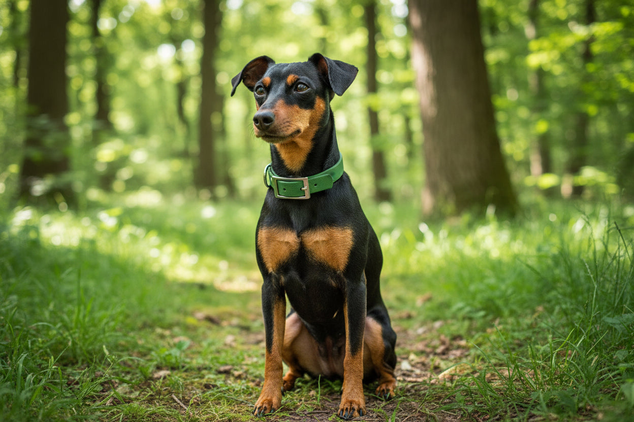 Collier pour petits chiens en pvc qimmi gold